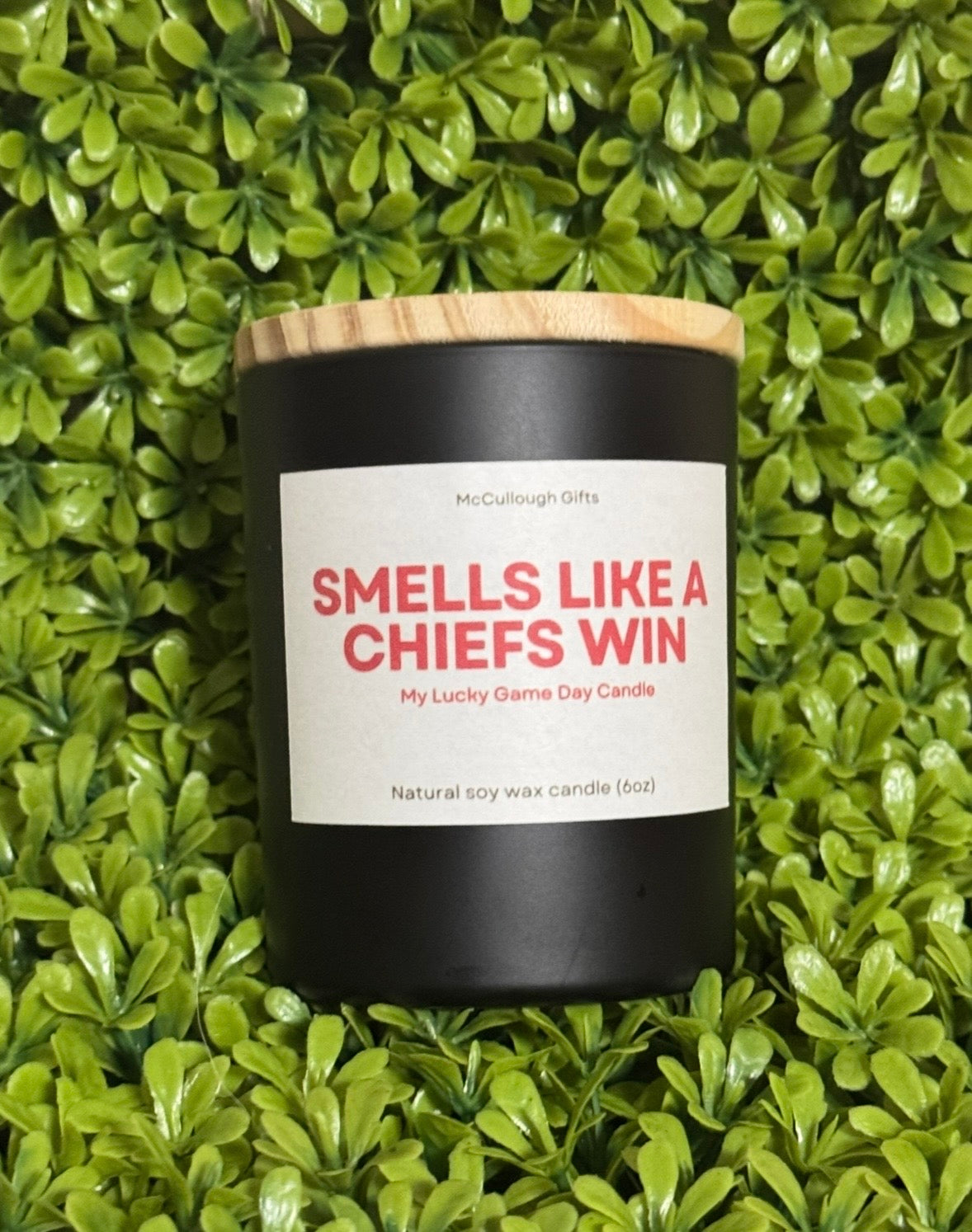 Chiefs Soy Candle