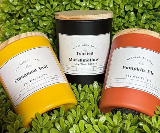 6oz Soy Candle (Matte Jar)