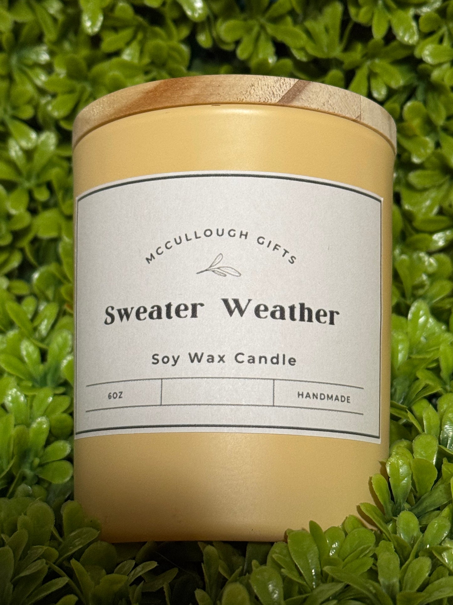 6oz Soy Candle (Matte Jar)