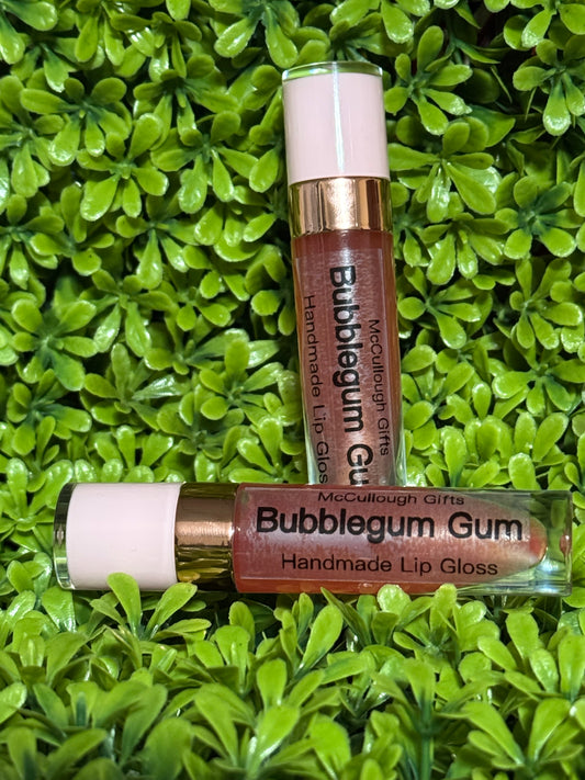 Bubblegum Gum flavored lip Gloss.