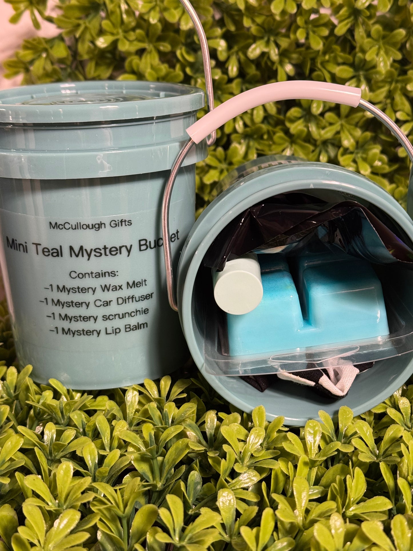 Mini Teal Mystery Bucket